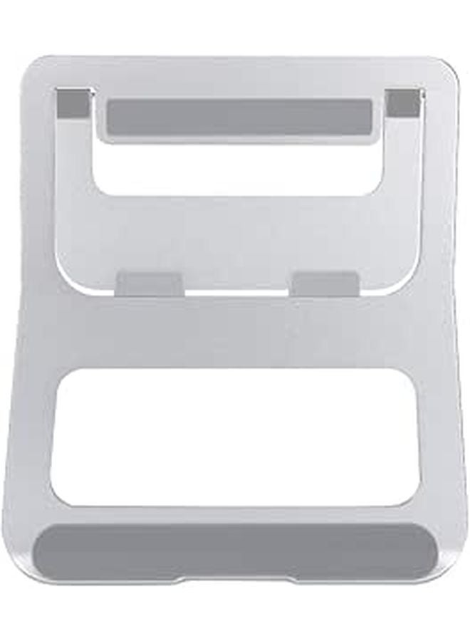 Aluminum Alloy Foldable Laptop Stand with Heat Dissipation and Cable Storage Hole - Image 1