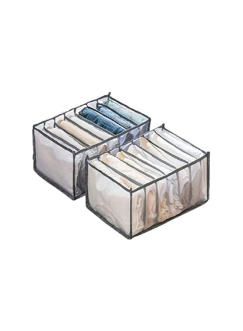 Washable Wardrobe Organizer Storage Box Foldable Closet Drawer Organizer - Image 3