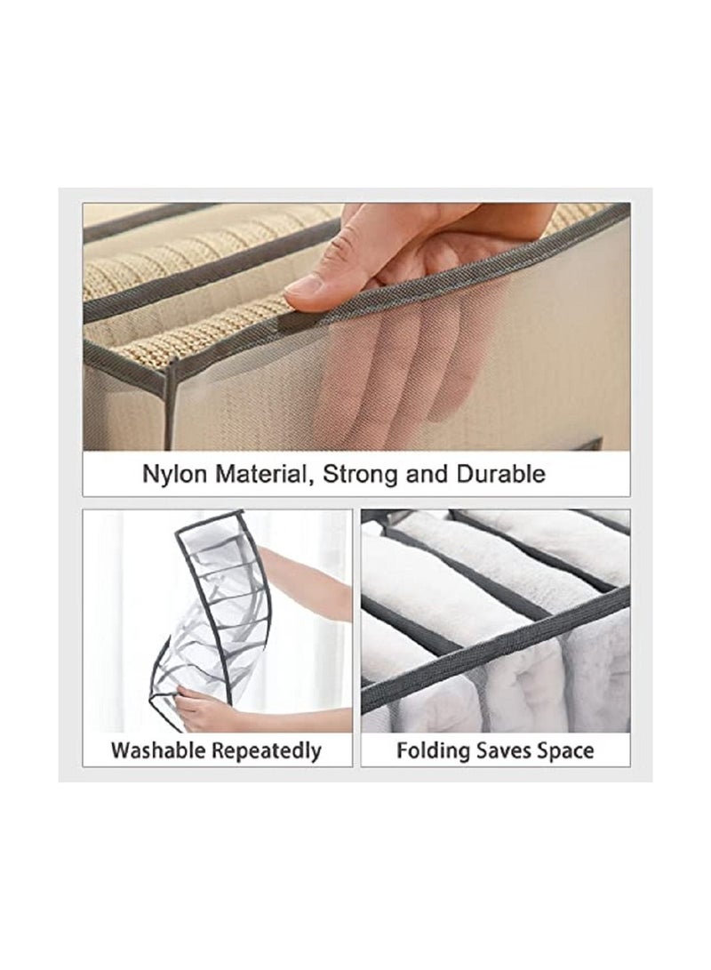 Washable Wardrobe Organizer Storage Box Foldable Closet Drawer Organizer - Image 4