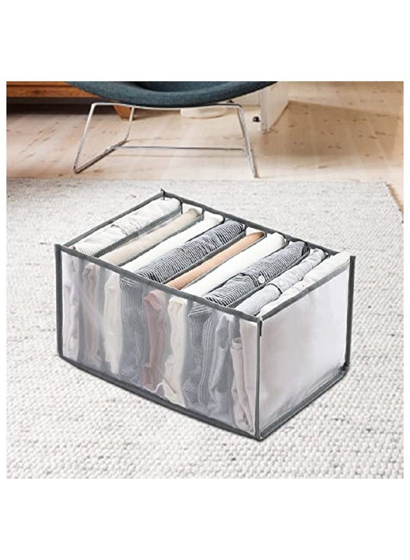 Washable Wardrobe Organizer Storage Box Foldable Closet Drawer Organizer - Image 1