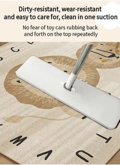 Vixplorn Kids Rug Mat Carpet, Car Rugs for Kids Toy Cars, Non Slip Floor Mats for Kids, Educational Area Play Rugs for Kids Playroom Bedroom， Children's Educational Fun Carpet  120*160cm  - Image 3