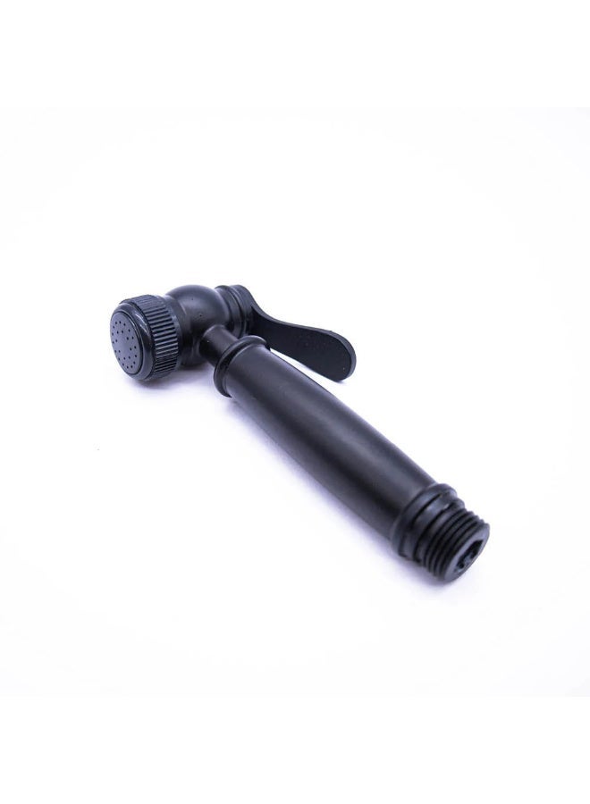 رونا Rona شطاف أسود مطفي للحمام رشاش شطاف يدوي للمرحاض بخاخ نظافة شخصية عالي الجودة - Image 2