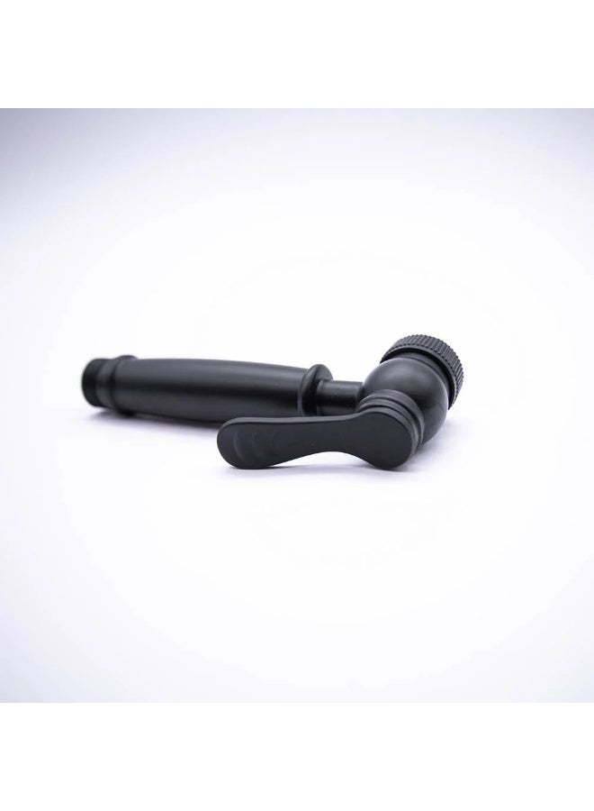 رونا Rona شطاف أسود مطفي للحمام رشاش شطاف يدوي للمرحاض بخاخ نظافة شخصية عالي الجودة - Image 3