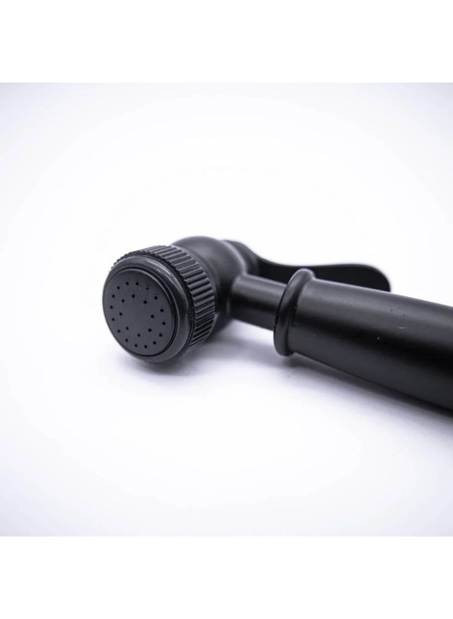 رونا Rona شطاف أسود مطفي للحمام رشاش شطاف يدوي للمرحاض بخاخ نظافة شخصية عالي الجودة - Image 4