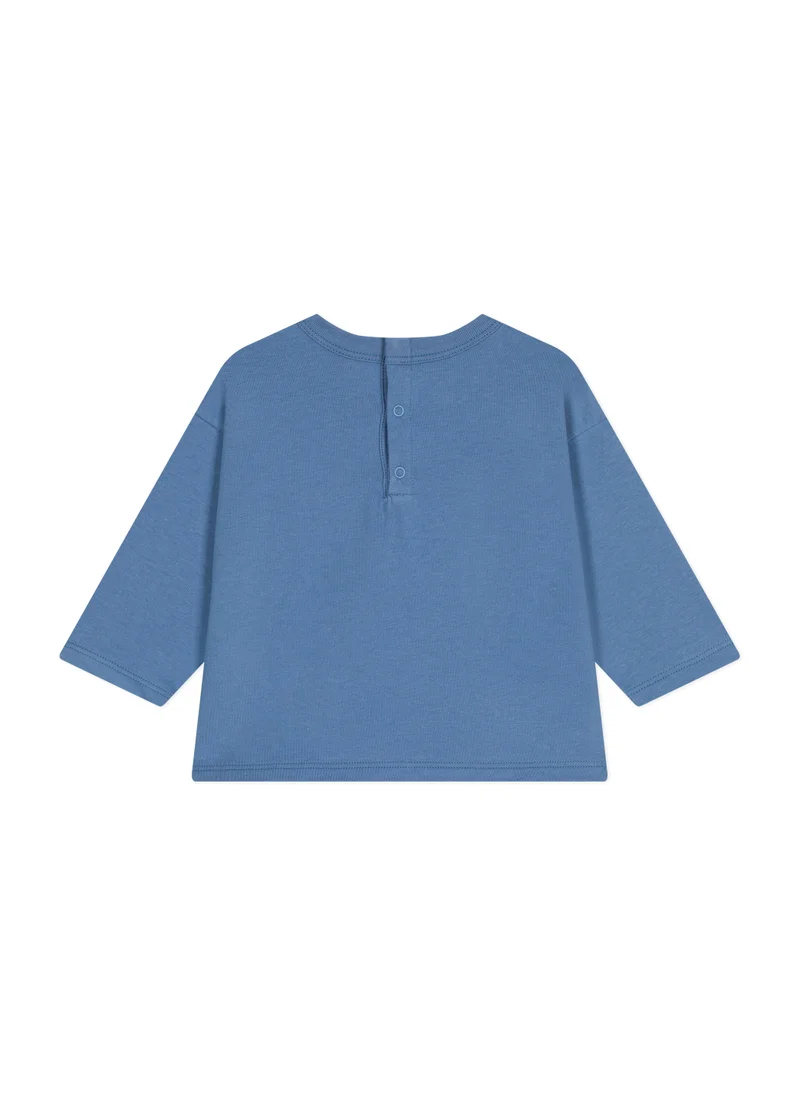 Petit Bateau Babies' long sleeved T-shirt in fine jersey