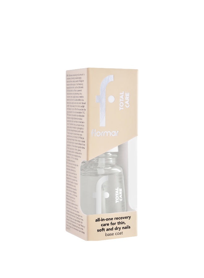 flormar Total Care Base Coat New Clear - Image 1