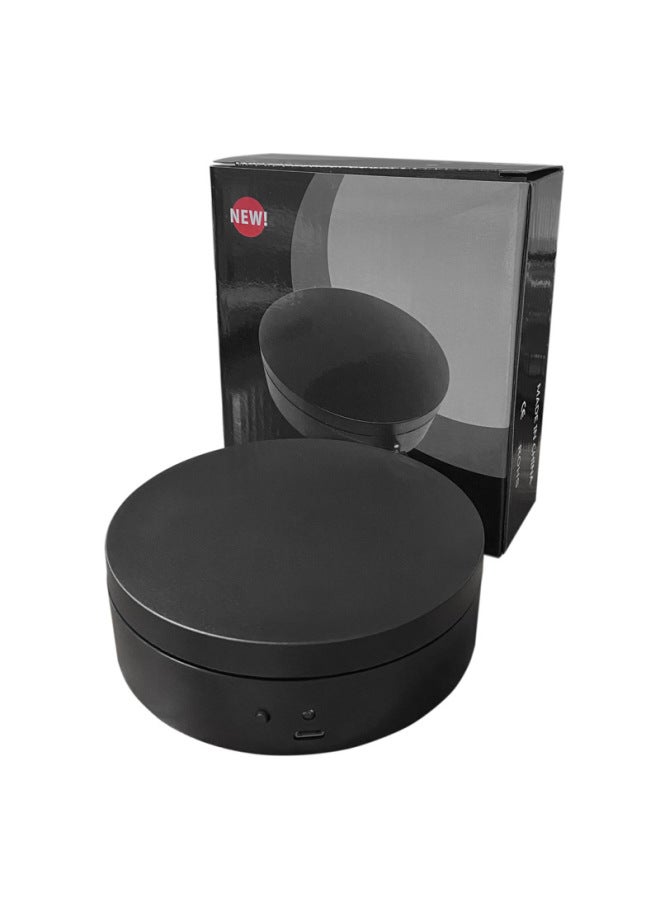 طاولة عرض دوارة أوتوماتيكية 12 سم، منصة دوارة كهربائية 360 درجة لعرض الفيديو المباشر - Image 2