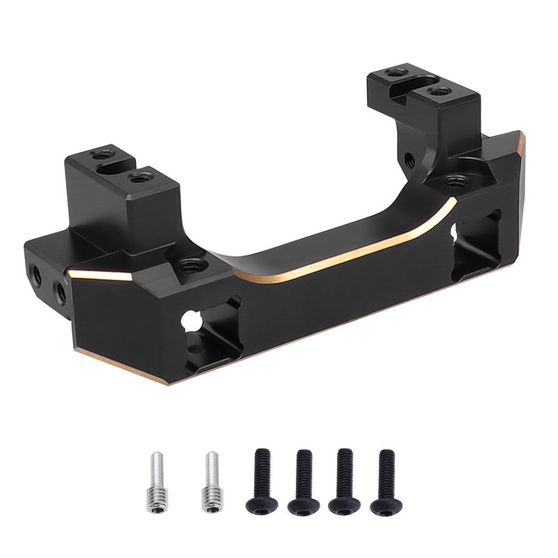 Hobbypark 87.8G/Pc Heavy Duty Brass Front Bumper Servo Mount For Traxxas Trx-4 Trx4 1/10 Rc Crawler Car Scale & Trail Truck - Image 1