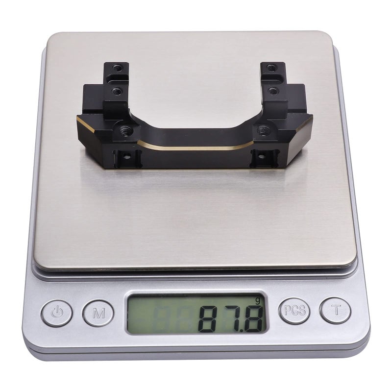 Hobbypark 87.8G/Pc Heavy Duty Brass Front Bumper Servo Mount For Traxxas Trx-4 Trx4 1/10 Rc Crawler Car Scale & Trail Truck - Image 3