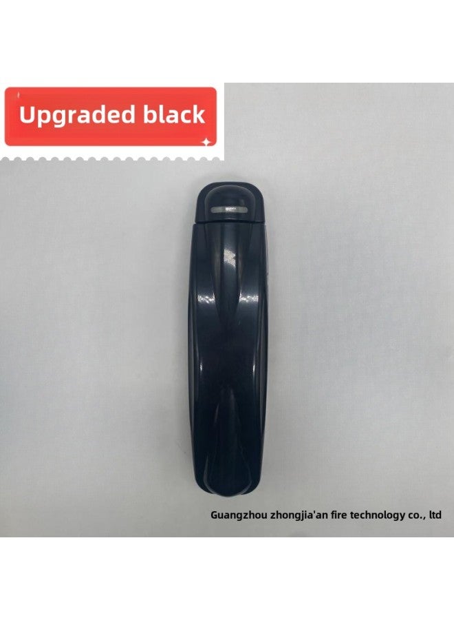 Fire Flashlight Special Light Flashlight For Fire Protection Hotel Guest Room Emergency Escape Flashlight For Factory-Product Specifications:Wall-mounted Upgrade Black (put Two No. 1 Batteries)  - Image 1