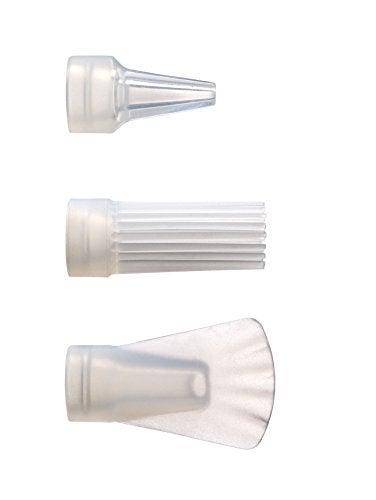 Lekue Lékué Decomax Pen Set | Reusable Squeezy Bottle with 4 Nozzles | Brown | Cake & Cookie Decorating Tool with Multiple Attachments for Personalisation & Filling | Dishwasher Safe | Microwave Safe - Image 2