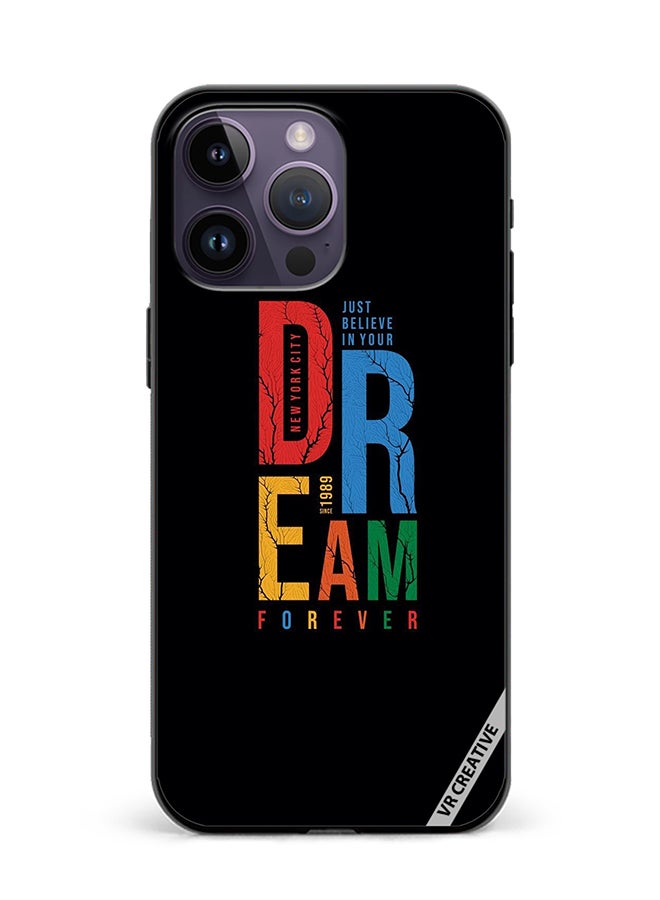 VR CREATIVE Protective Case Cover For Apple iPhone 15 Pro Max Dream Forever Design Multicolour - Image 1