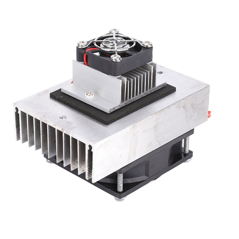 Semiconductor Cooling Kit: 12V DC Compact Size, Easy Installation, High Cooling Efficiency - Thermoelectric Cooling Module for Pet Cooling, Small Spaces & DIY Mini Fridge - Image 1