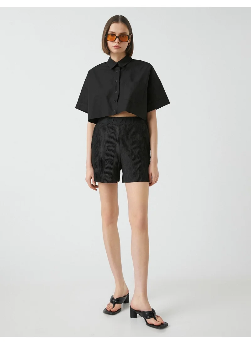 KOTON Short Shorts with Elastic Waist