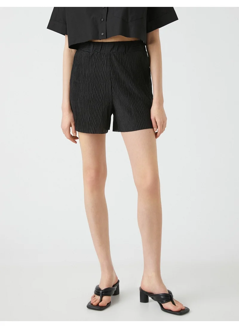 KOTON Short Shorts with Elastic Waist
