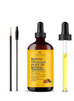 Botanic Hearth Botanic Hearth Raw Batana Oil for Hair Growth (2 fl oz) | 100% Pure & Unrefined Oil from Honduras | Promotes Thicker, Stronger Hair  - Image 3