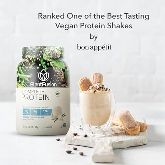 PlantFusion Complete Vegan Protein Powder Sample Packets - Plant Based Protein Powder Packets to-Go with BCAAs and Pea Protein - Keto, Gluten Free, Non-Dairy, No Sugar (Vanilla Pack of 4) - Image 3