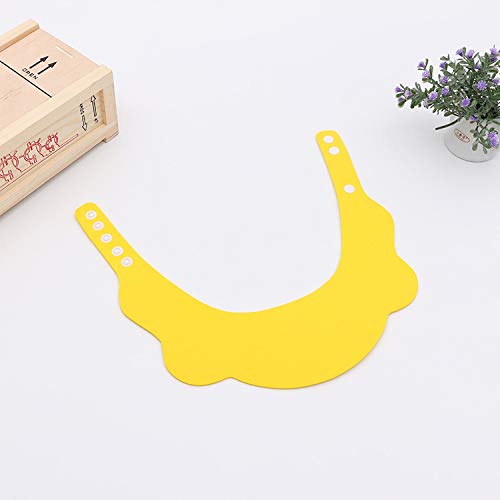 SUNTRADE Adjustable Visor Cartoon Shampoo Shower Bathing Protection Cap for Toddler Baby Kids Children Set of 3 - Image 5