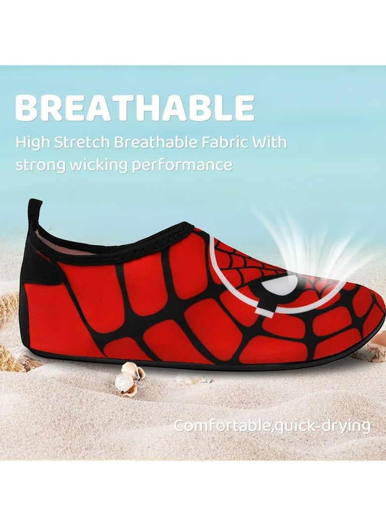 CMGTYYD Water Shoes for Kids, Quick-Dry Non-Slip Beach Shoes Swimming Aqua Socks for Diving Surfing Kayaking Beach Walking Water Park - Image 2