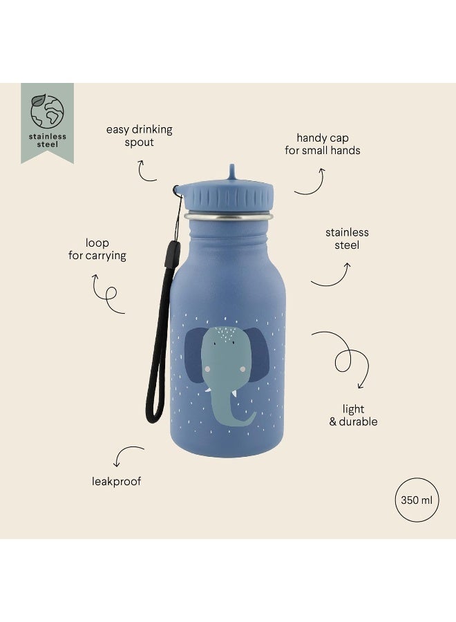 Trixie Children's Stainless Steel Drinking Bottle with Elephant Design, 350 ml - Image 5