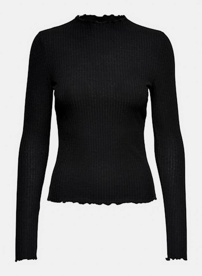 ONLY ONLY Womens Emma Longsleeve High Neck Top