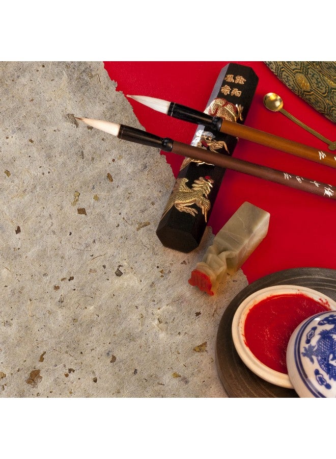 Geyee 50 Pcs Rice Paper, 8.5 x 11 Inches Mulberry Paper Handmade Decoupage Paper Sheets Craft Vintage Washi Paper DIY Painting for Kids Adults Calligraphy Drawing Writing Scrapbooking Art Supplies - Image 3