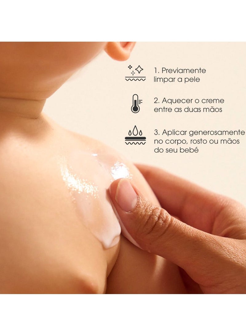 Klorane Baby Moisturising Cream Bio with Organic Calendula 200ml - Image 4