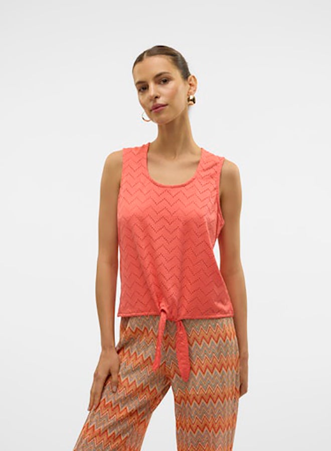 VERO MODA Vmthas Sl Tie Top Jrs Ga Vo - Image 2