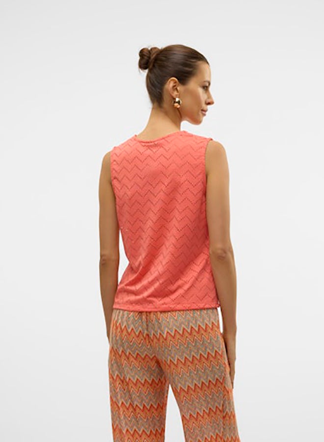 VERO MODA Vmthas Sl Tie Top Jrs Ga Vo - Image 4