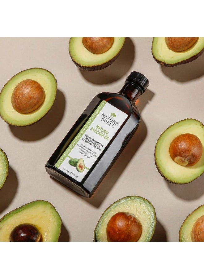 Nature Spell Avocado Oil For Hair & Skin 150Ml – Treatment Hair Oil For Hair Growth And Repair - Skincare Oil To Improve Your Natural Glow – Made In The Uk - Image 2