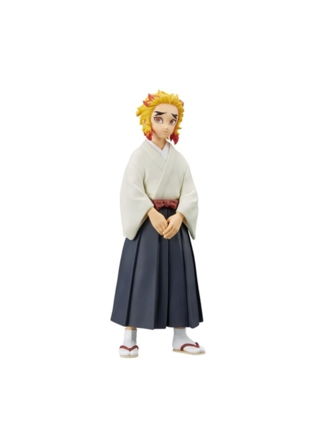 Bandai Demon Slayer Kimetsu No Yaiba Senjuro Rengoku Vol.25 Version B PVC Figure By Banpresto 