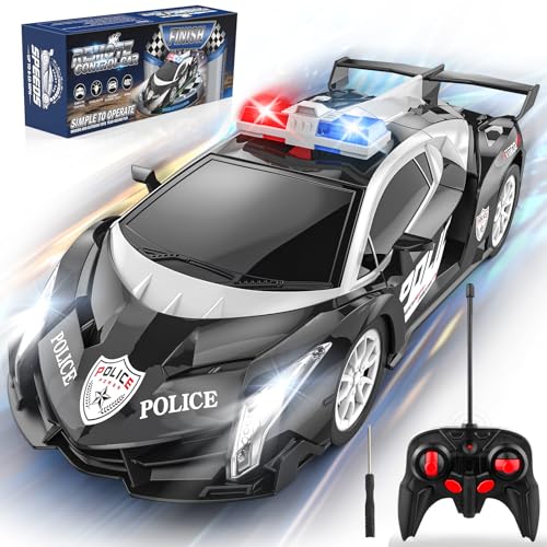 Growsland Remote Control Car Rc Cars for Boys 47 812 Kids Car Toys for Boys with Cool Flashing Light Vehicle Hobby Race Cars Toys for Boy Girls Ages 46 57 68 812 Birthday Gift - Image 1