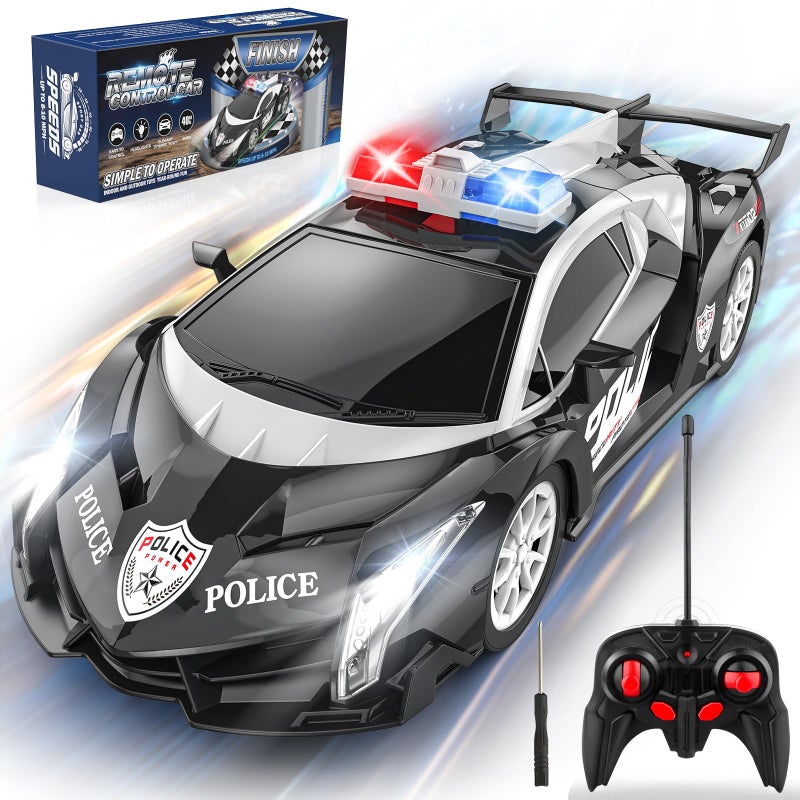 Growsland Remote Control Car Rc Cars for Boys 47 812 Kids Car Toys for Boys with Cool Flashing Light Vehicle Hobby Race Cars Toys for Boy Girls Ages 46 57 68 812 Birthday Gift - Image 3