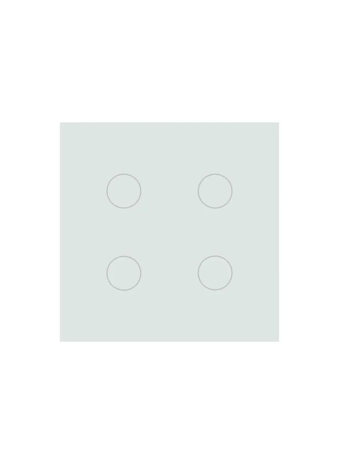TUYA MOES Tuya WiFi Smart Touch Switch – 4 Gang | Sleek Glass Panel, Neutral/No-Neutral Installation (Capacitor Included), Smart Life App Control - Image 2