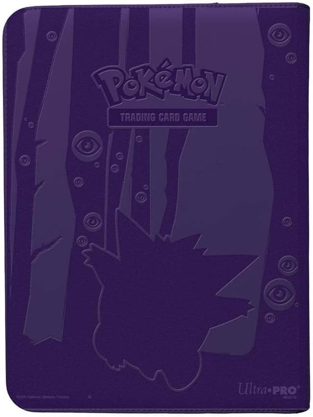 Ultra Pro Zippered PRO Binder 9Pocket Pokemon Elite Series Gengar - Image 3