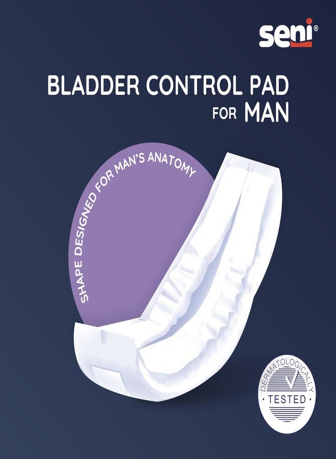Seni Man Premium Bladder Control Guards Fit Pads - 10 Pieces | Comfort & Soft | High absorbency | Odor control | Skin Friendly - Image 2