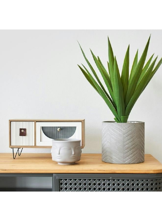 LOFT ARTIF,ALOE VERRA,D44XH47CMS,GREEN,CERAMIC-145025 - Image 1