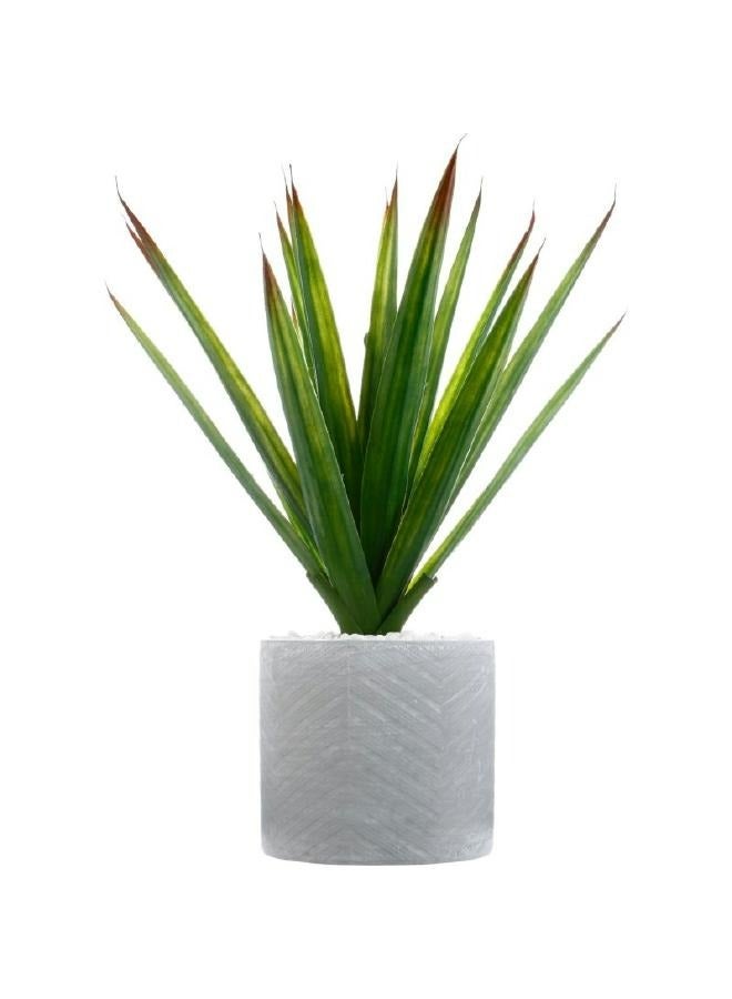 LOFT ARTIF,ALOE VERRA,D44XH47CMS,GREEN,CERAMIC-145025 - Image 3