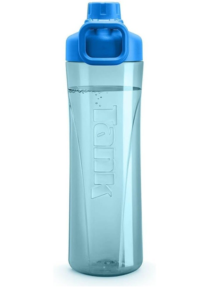 Tank Tritan Plastic Water Bottle 800mL, Blue, BPA Free - pzsku/Z7B16411B83B899DC9AFBZ/45/_/1740392034/4b0084ae-1922-48c9-91ee-378f078208cb