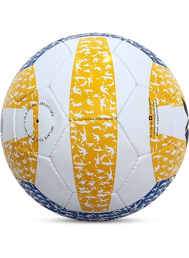 Classic Rubber Volleyball | Size: 4 | Material: Rubber | Ideal for Training/Match | 32 Panels | Hand Stitched Construction | Bladder Butyl | Suitable for: All Indoor Surface
