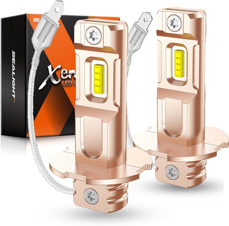 SEALIGHT H3 LED Fog Light Bulb - 10000LM Brightness - Image 1