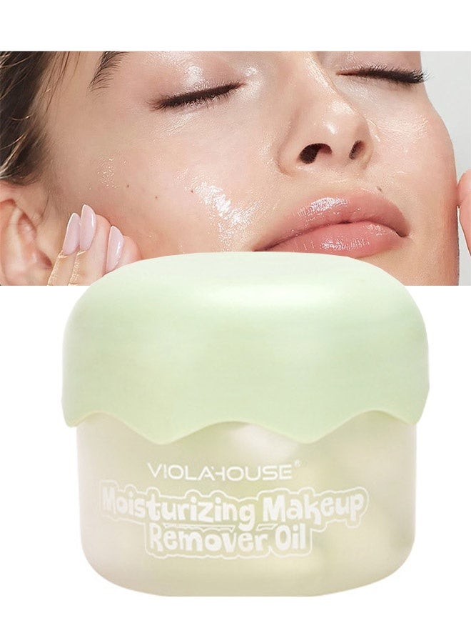 VIOLAHOUSE Natural Makeup Remover Oil,Makeup Remover Oil Mini and Gentle Cleansing Remover Oil for All Skin Types-Nourishing and Gentle,Individually Packaged -Travel-Friendly - Image 1