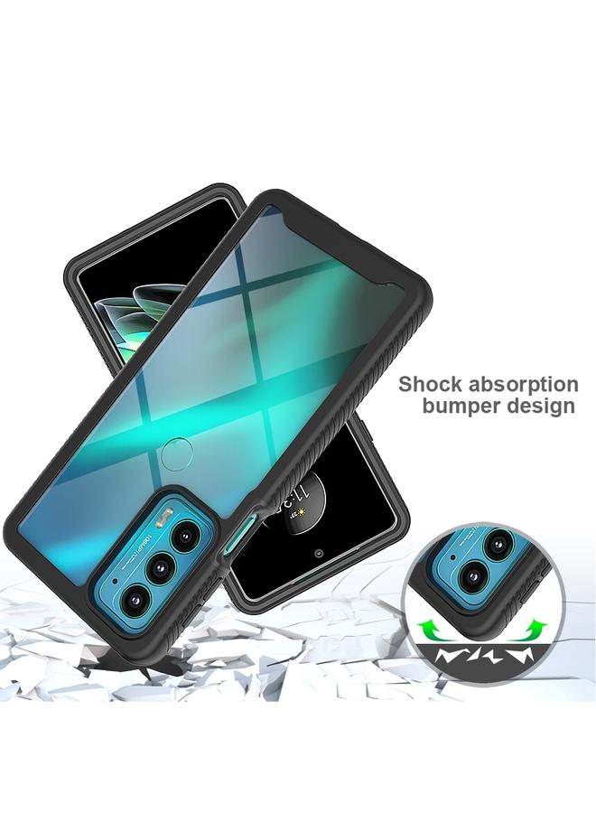 erorex Case For Motorola Edge 20 Starry Sky PC + TPU Phone Case with PET Film - Image 4