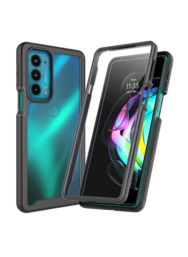 erorex Case For Motorola Edge 20 Starry Sky PC + TPU Phone Case with PET Film - Image 1