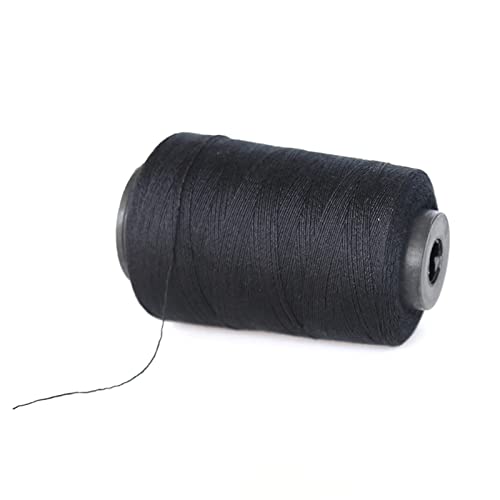 BTWTRY Black 1pc Weaving Thread for Making Wig Accessories Sewing Thread Hair Weft Extension (Black) - Image 2