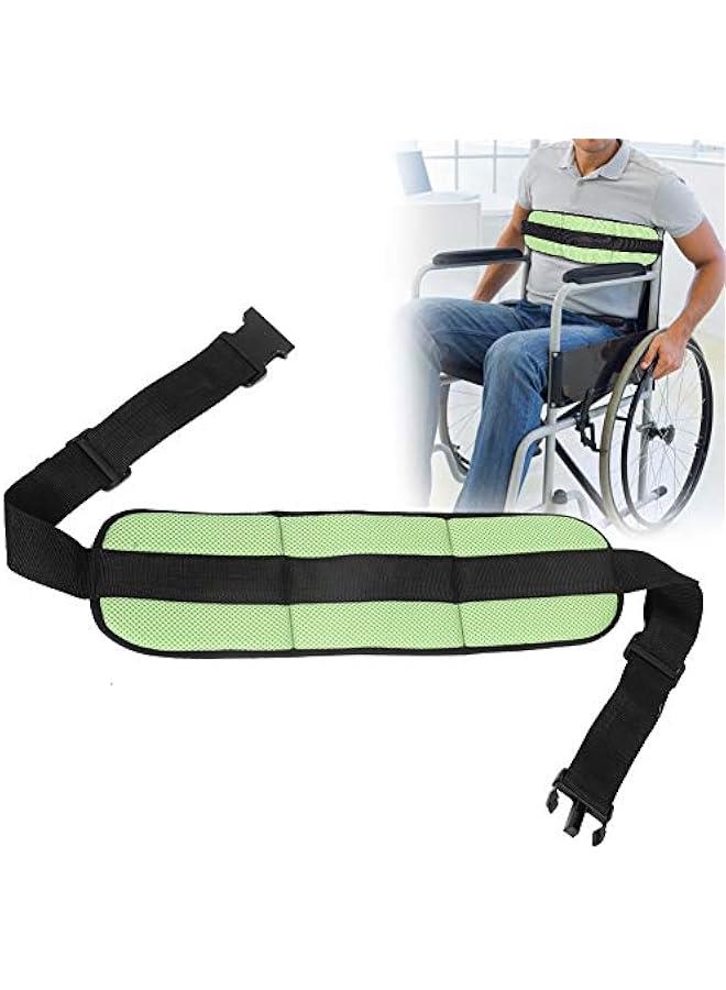 Generic Wheelchair Seats Belt, 5 Colors, Adjustable Quick Release Restraints Straps Chair Waist Lap Strap for Elderly or Legs Patients(Green)  - Image 3