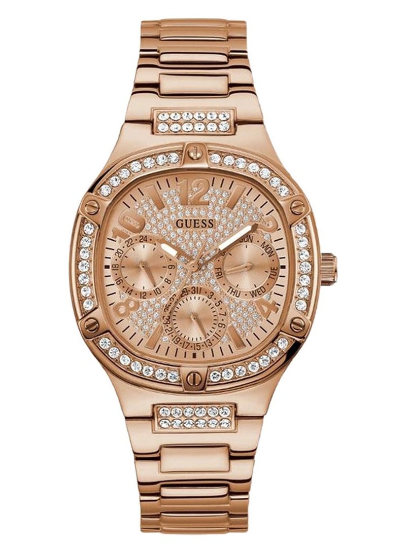 Guess Rose Gold Multifunction Watch for Women GW0558L3 - Image 1