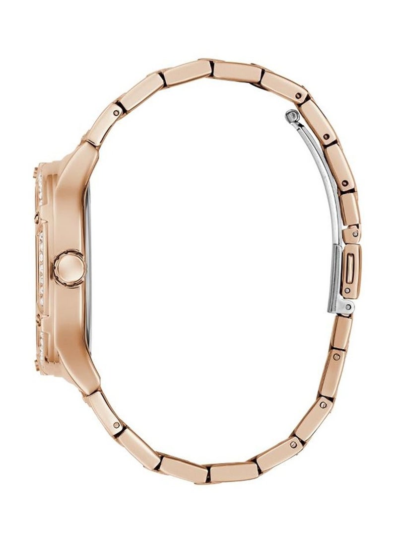 Guess Rose Gold Multifunction Watch for Women GW0558L3 - Image 2