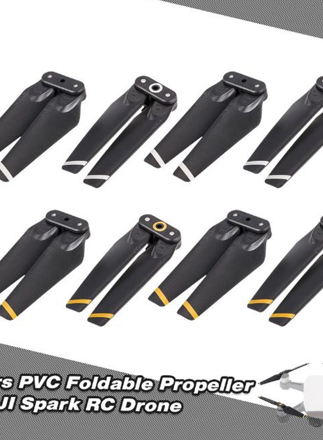 dji 8-Pairs FPV Drone With PVC Foldable Propeller - Image 2