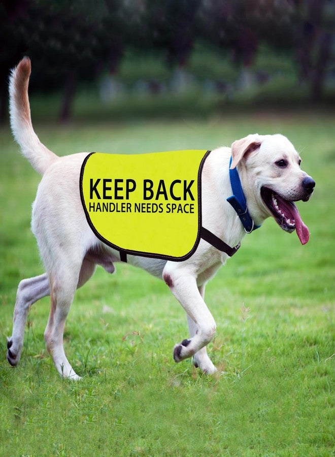Zuo Bao Funny Dog Jacket Vest Keep Back Handler Needs Space Dog Slogan Vest Social Distancing Gift (Keep Back Handler-Large) - Image 4